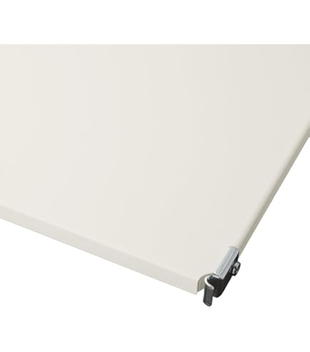 Amazon｜無印良品 スチールユニットシェルフ用スチール棚追加セット 幅